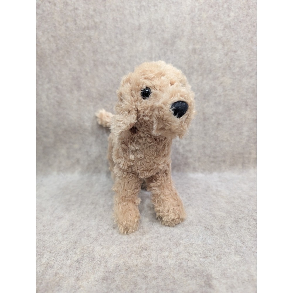 Douglas Cuddle Toys Tan Goldendoodle Labradoodle Plush Dog Stuffed Animal 4011